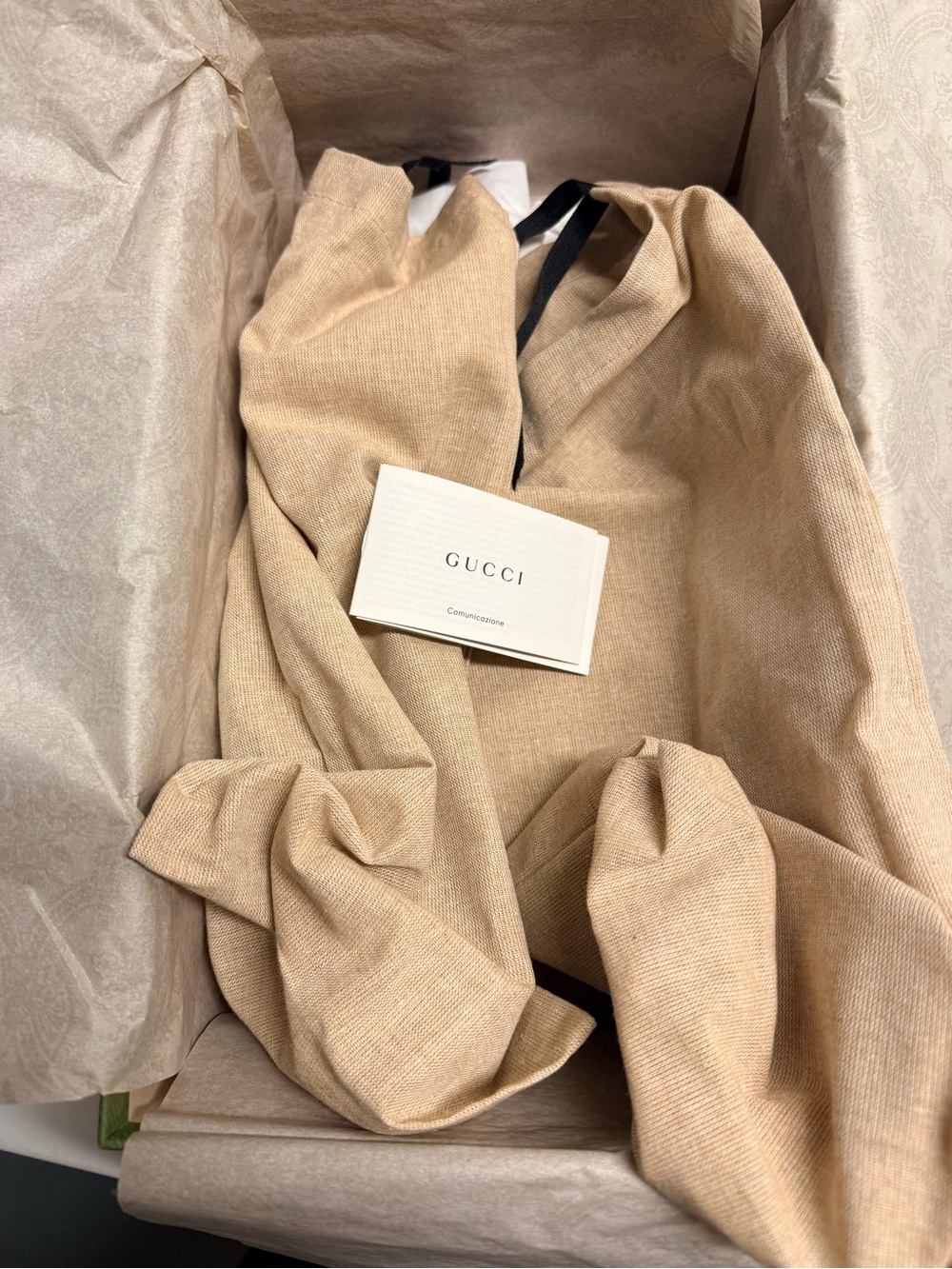 Gucci Beige GG Canvas & Black Leather Sport Sandals - Picture 8 of 8